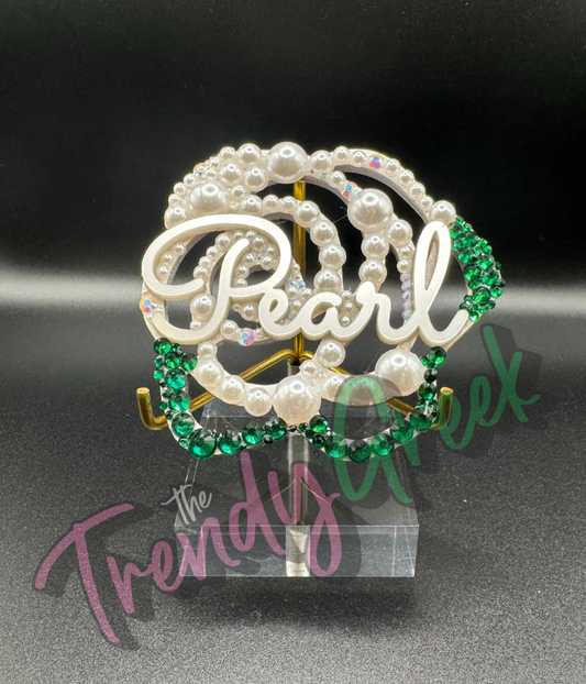 Sorority Lapel Pin | Sorority Pin | Soror Pin | Sorority Gift | Gift For Her | Name Badge | Pearl Life | Ivy