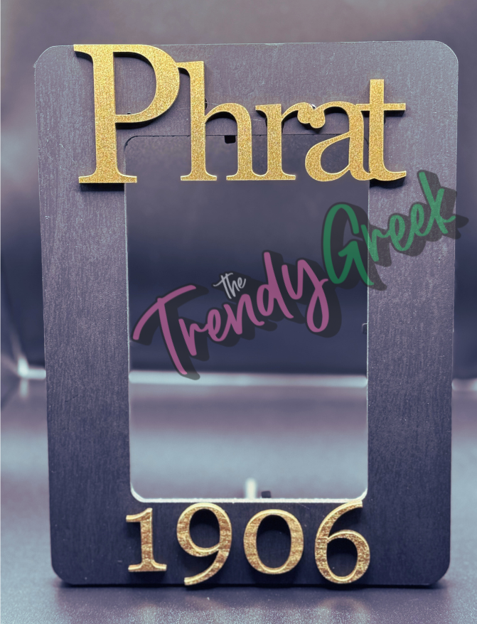 Fraternity Picture Frame _Phrat_1906