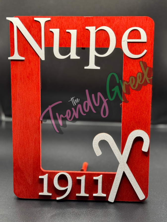 Fraternity Picture Frame | Gift For Him | Probate | Initiation Gift | Alpha | Kappa | Que | Sigma