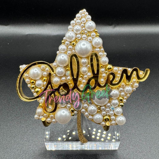Golden life pin