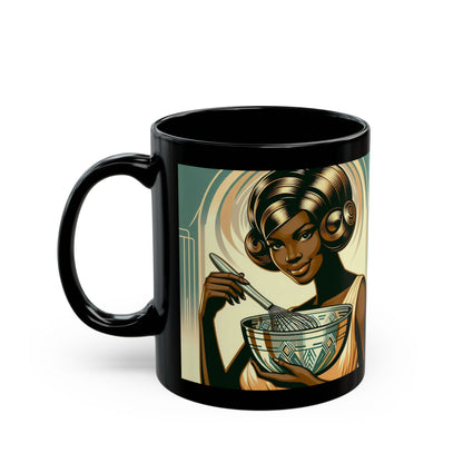 Whippin That Work Black Mug (11oz, 15oz)