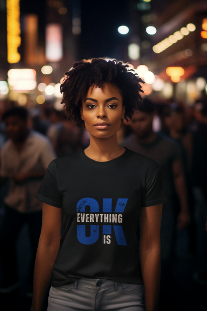 Everything is Ok _ Blue_Bella Canvas