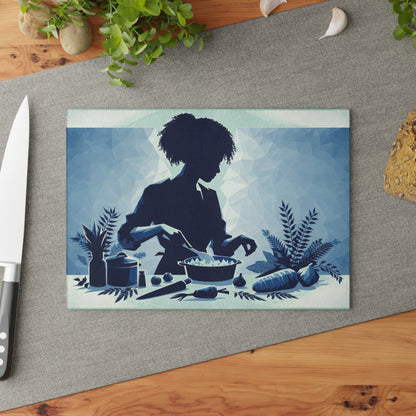 Finer Meals Glass Cutting Board