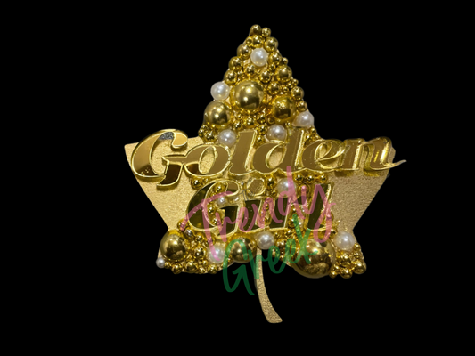 Golden Girl Pin