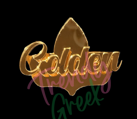 Golden Ivy Pin