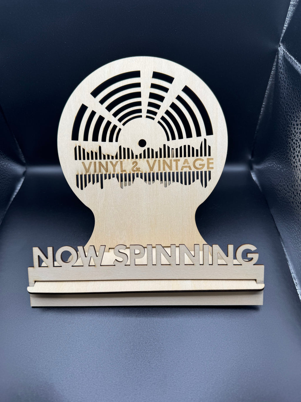 Personalize Acrylic or Wood Record