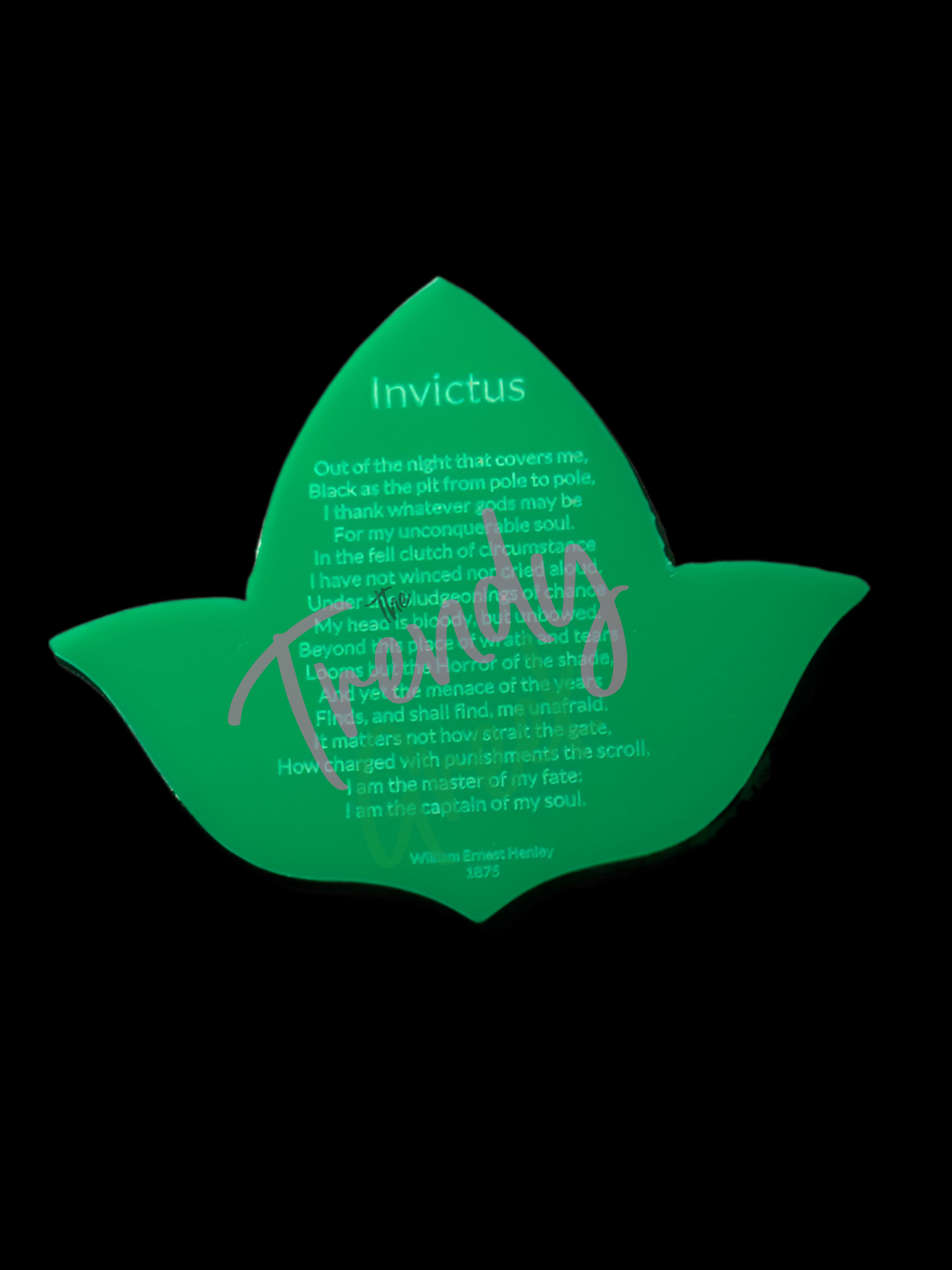 Custom Ivy Wood or Acrylic Certificate
