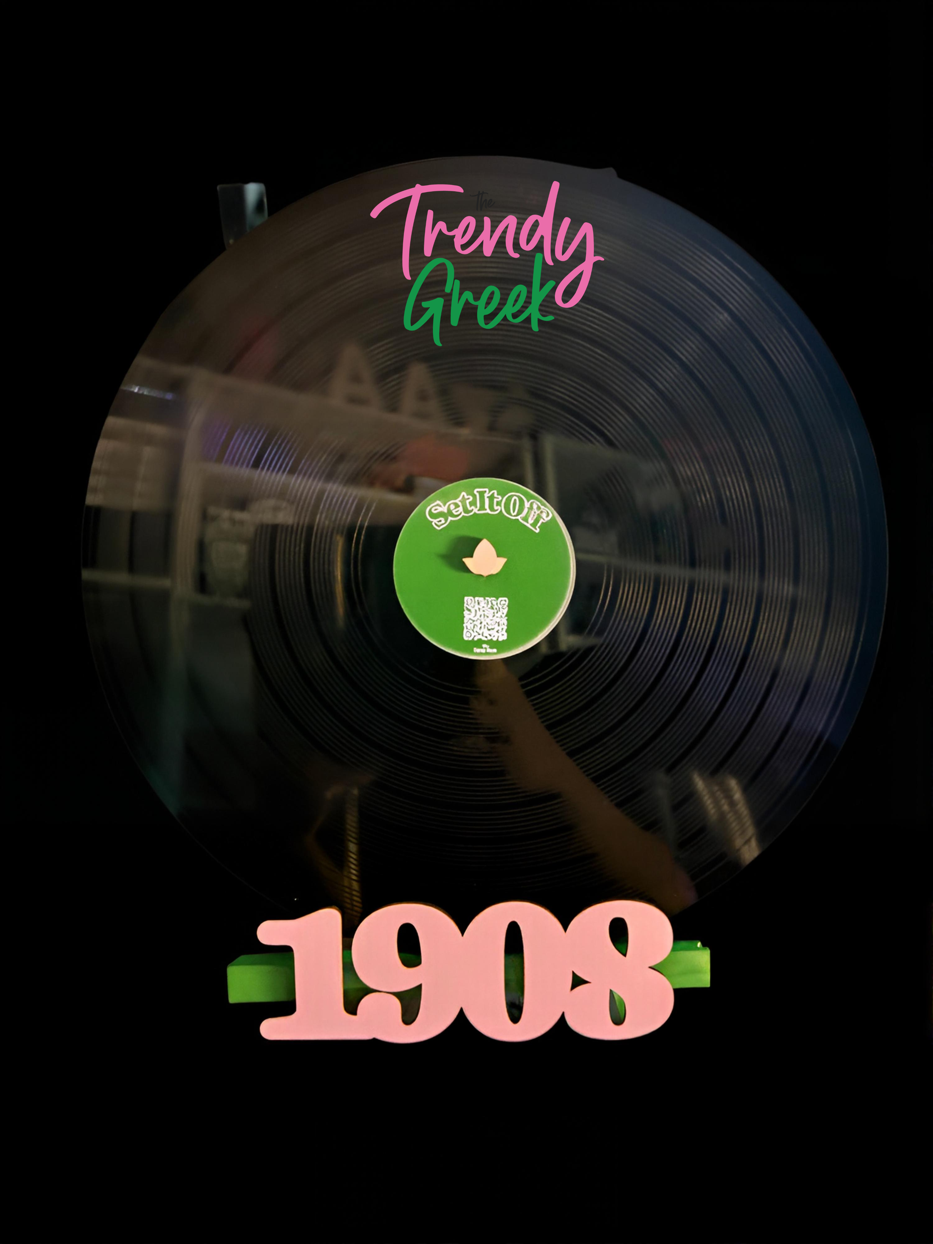 Personalize Acrylic or Wood Record