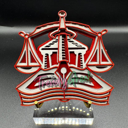 Sorority Lapel Pin | Sorority Pin | Soror Pin | Sorority Gift | Gift For Her | Name Badge | Lady Esquire Sorority Pin
