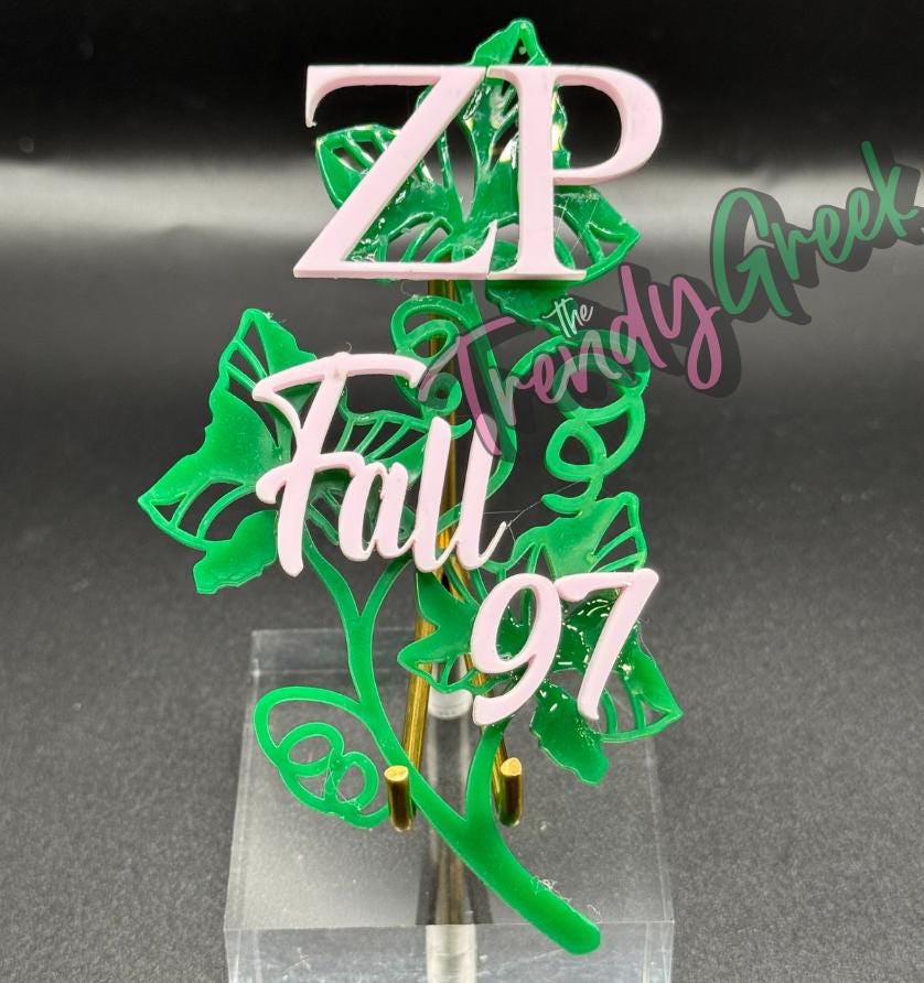 Sorority Lapel Pin | Ivy Vine of Sisterhood